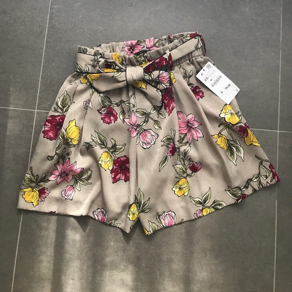 Zara Silk Bermudas
